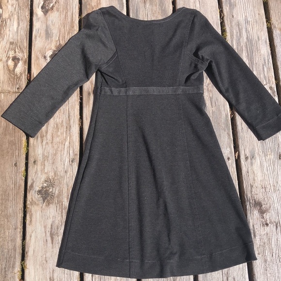 Slate grey structured dress - Picture 6 of 10